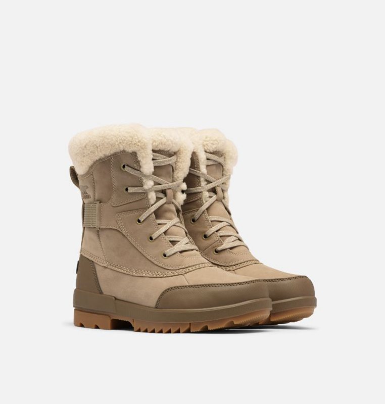 Womens Snow Boots Brown - Sorel Tivoli™ IV Parc Mid - 204-RIDSJT